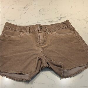 Carve Designs Women's Oahu Corduroy Shorts in Taupe/khaki